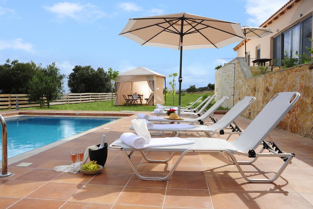 Kivotos Villa Private Pool Maroulás Buitenkant foto
