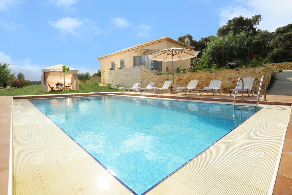 Kivotos Villa Private Pool Maroulás Buitenkant foto